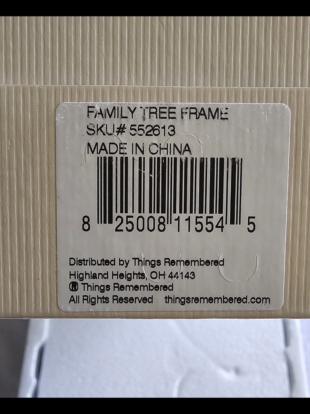 Family Tree Photo Frame by Things Remembered - Picture 7 of 7